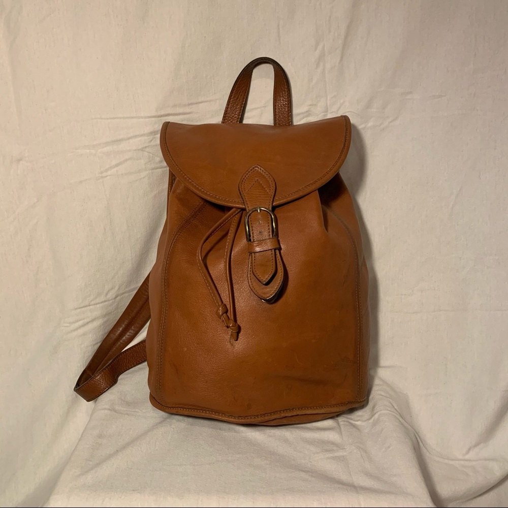 Real Leather Backpack